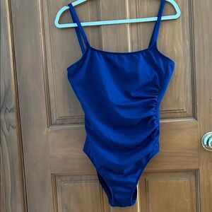 Chic Royal Blue Women's One-Piece Swimsuit